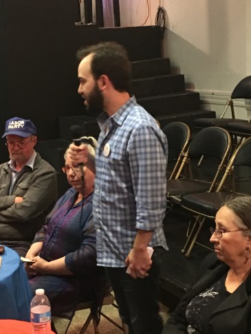 Nick and speakers sf