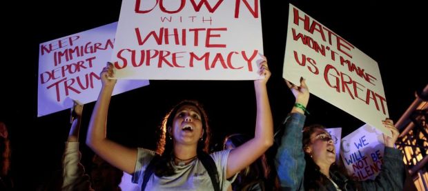down with white supremacy