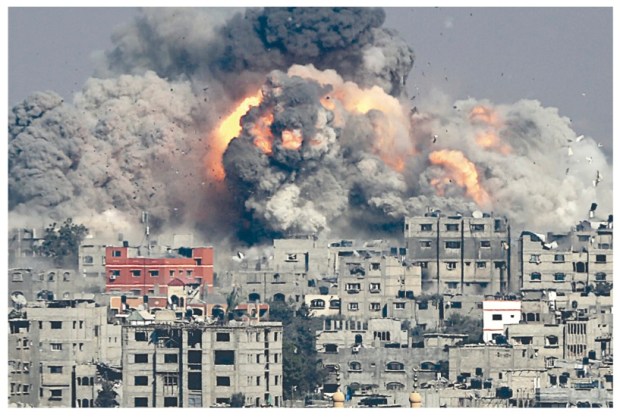 bombing of gaza
