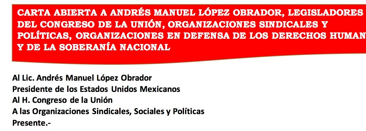 16) Carta Abierta gráfica