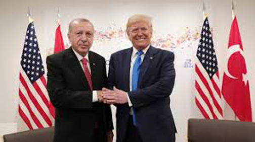 Kurds fin -- trump and erdogan