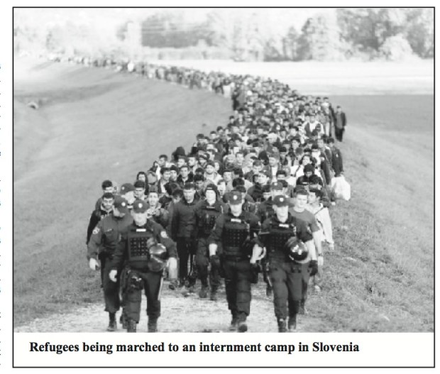 EU Slovenia refugees