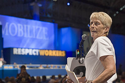 Nancy Wohlforth Speaks at AFL-CIO Convention