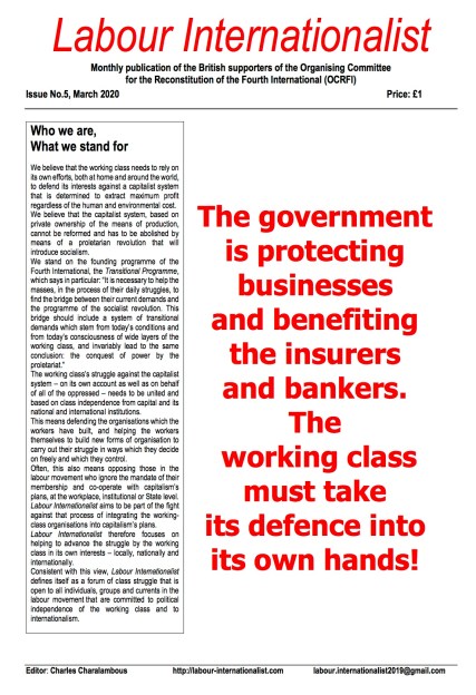 Labour Internationalist Cover