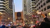 Workers protest during the general strike against ICE, San Francisco CA January 30, 2026